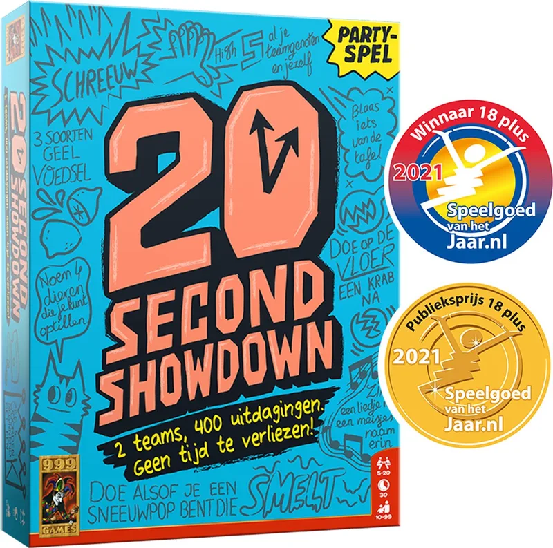 20 Second Showdown from 999 Games, NL edition – game on the table