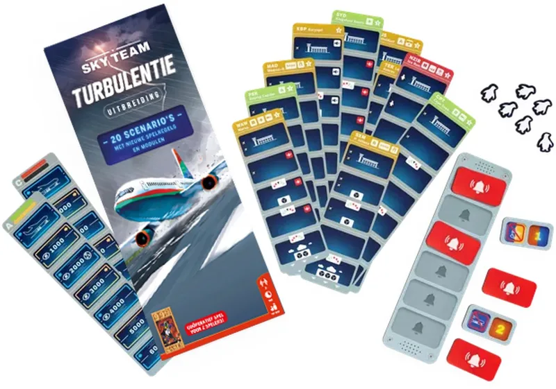 Sky Team Turbulentie Uitbreiding from 999 Games, NL edition – box