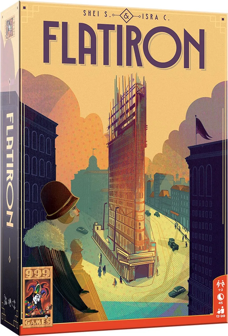 Flatiron van 999 Games – spel op tafel