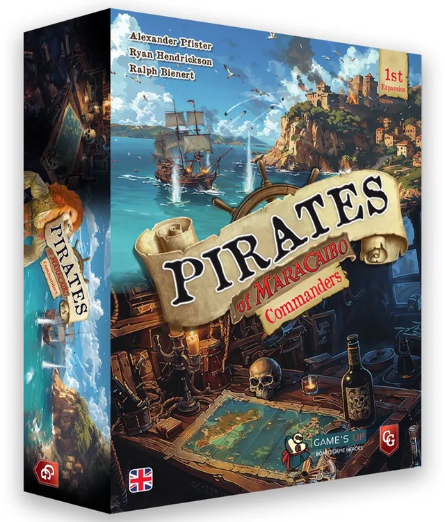 Pirates of Maracaibo: Commanders - Bordspel Uitbreiding - Engels