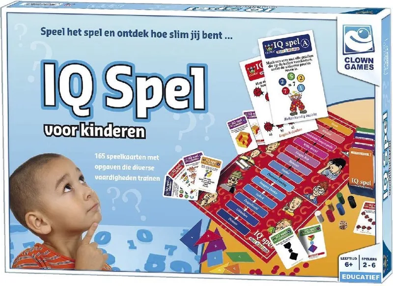 Clown IQ Spel Voor Kinderen from Clown Games, Multi edition – box