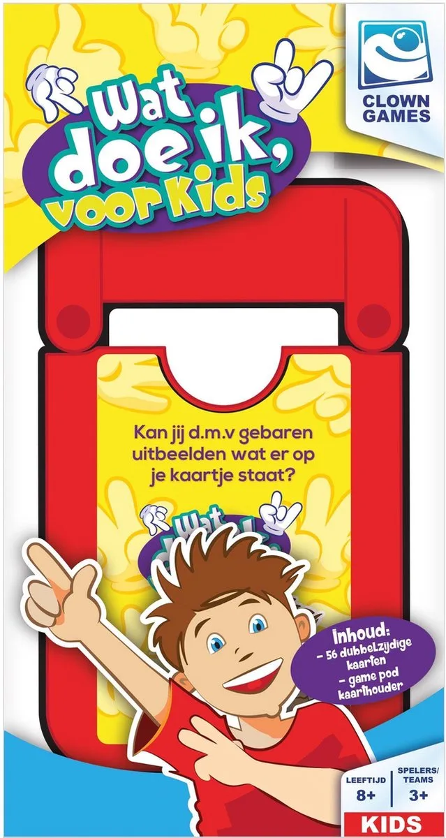 Clown Wat Doe Ik Kids de Clown Games – boîte
