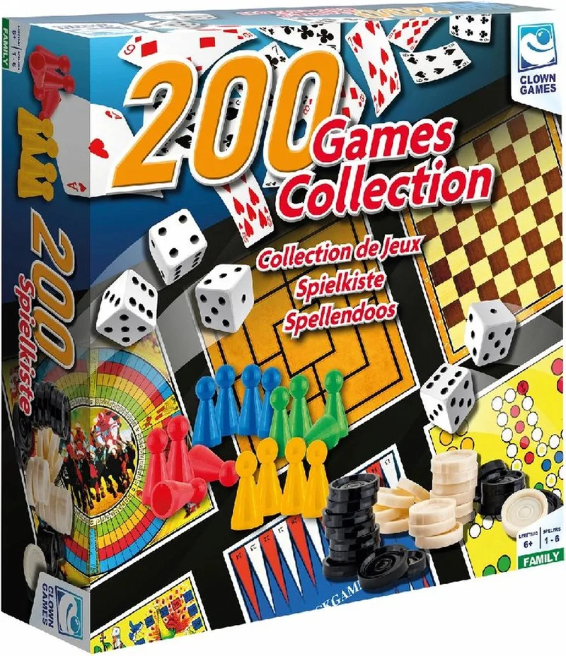 Games Collection 200pcs. van Clown Games – doos