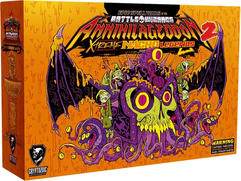 Complete set Annihilageddon 2 XTREME NACHO van Cryptozoic Entertainment – doos