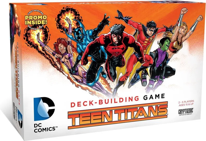DC Comics Deck Building Game: Teen Titans von Cryptozoic Entertainment – Schachtel