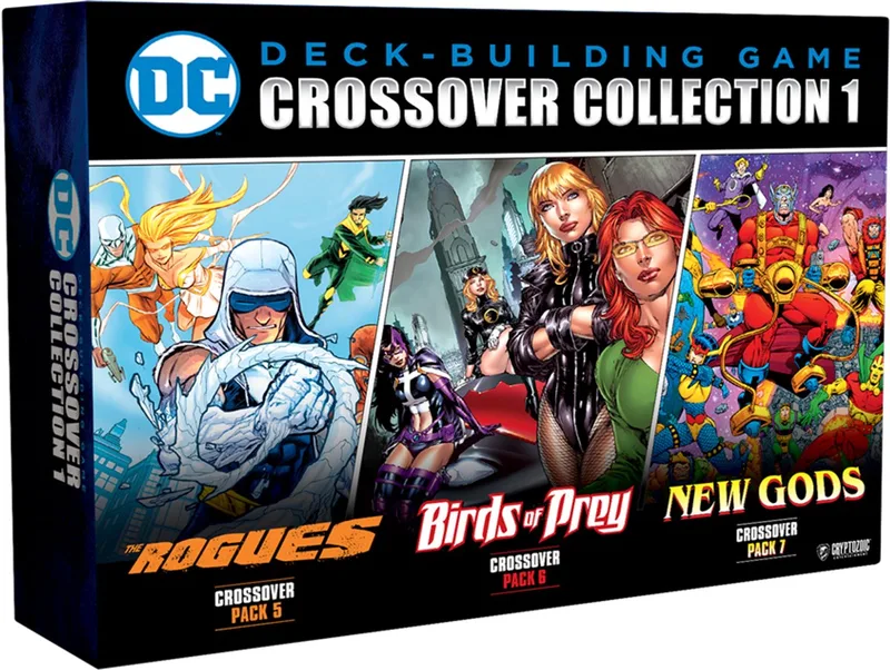 DC Deck Building Game Crossover Collection 1 Rogues, Birds, Gods von Cryptozoic Entertainment – Schachtel