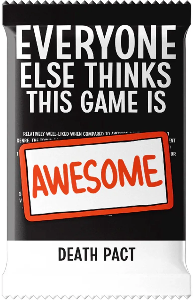 Everyone Else Thinks This Game is Awesome! Death Pact Deck - Uitbreiding - Engelstalig - Cryptozoic Entertainment from Cryptozoic Entertainment – box