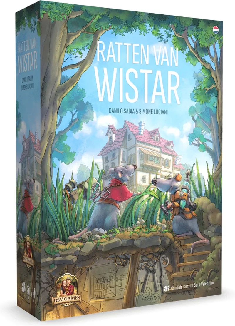 Ratten van Wistar - Bordspel von DSV Games – Schachtel