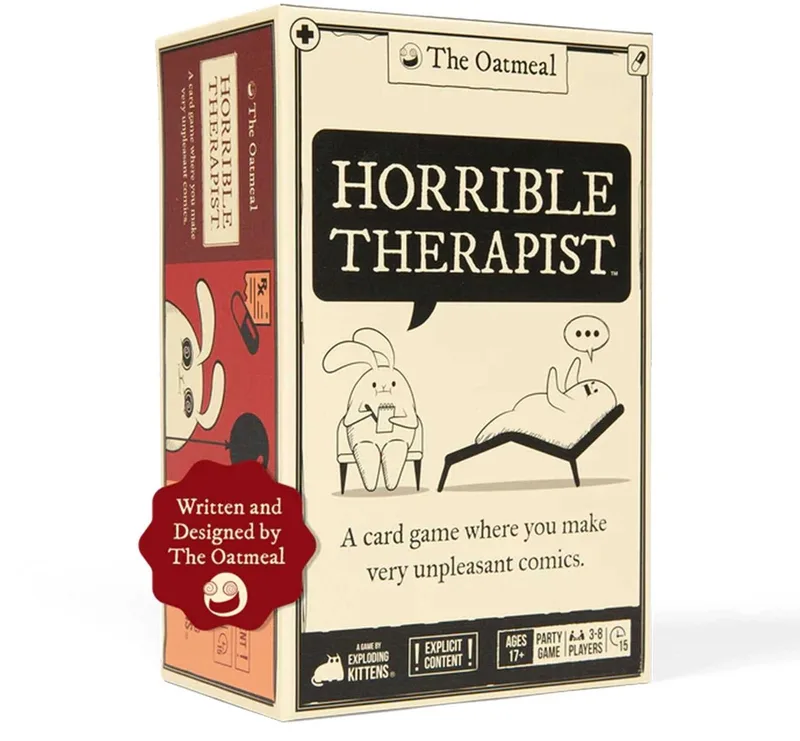 Asmodee Horrible Therapist - Kaartspel voor volwassenen - Vanaf 18 jaar from Exploding Kittens – box