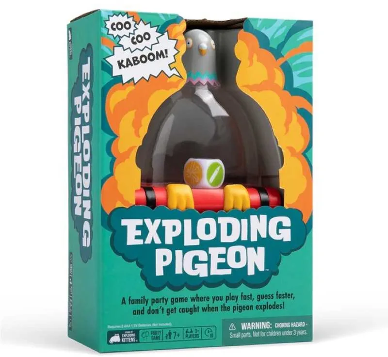 Exploding Pigeon (EN) de Exploding Kittens – boîte