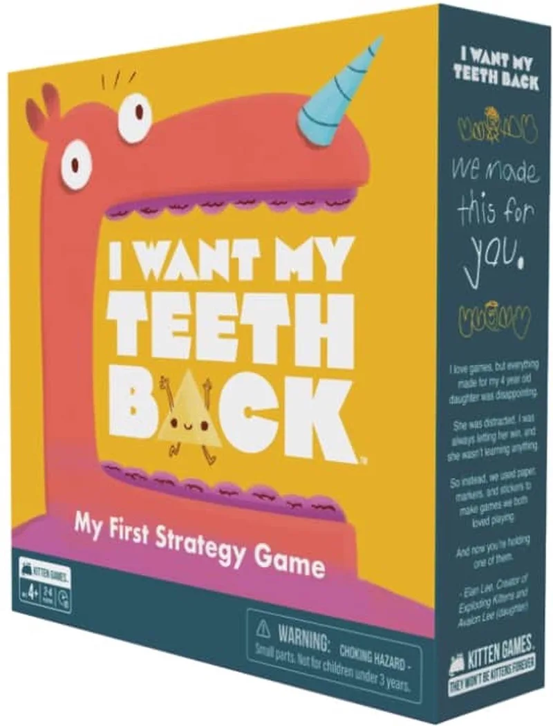 I want my Teeth Back - Kaartspel (ENG) van Exploding Kittens – doos