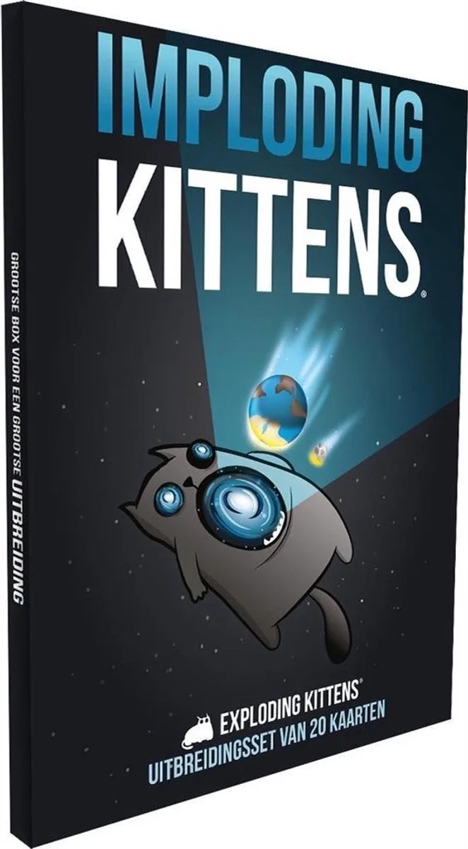 Imploding Kittens - Nederlandstalige Uitbreiding voor Exploding Kittens - Kaartspel von Exploding Kittens – Schachtel