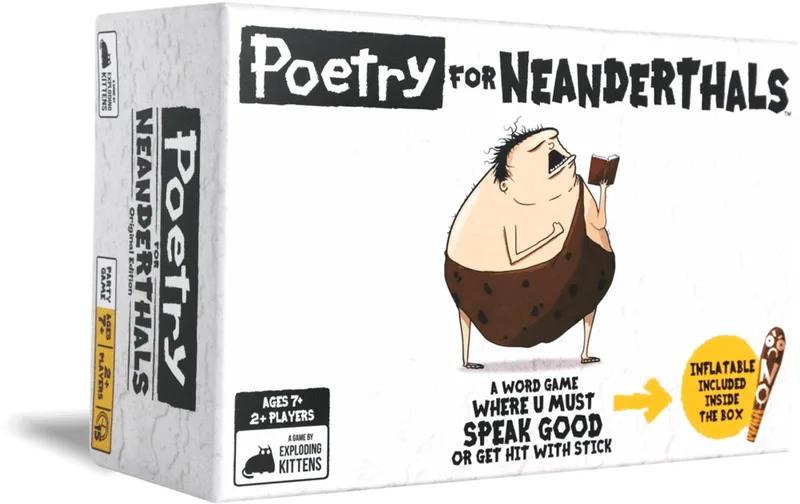Poetry for Neanderthals - Engelstalig Kaartspel from Exploding Kittens – box