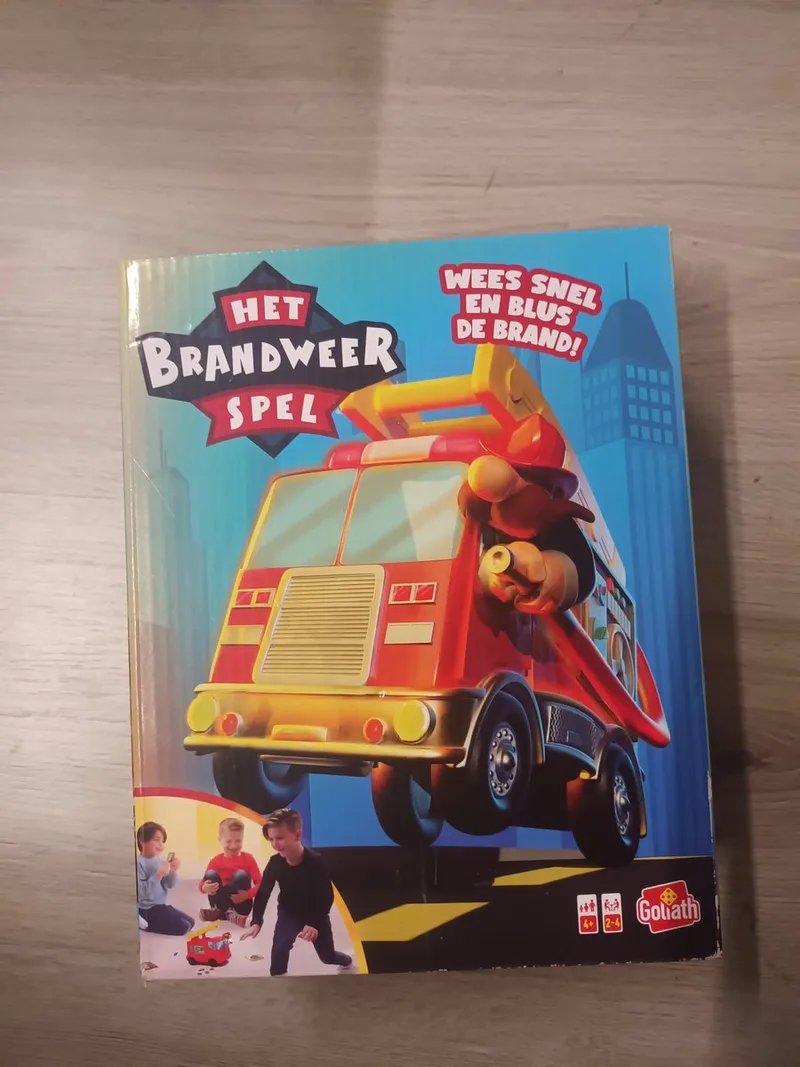 Het brandweer spel from Goliath – box