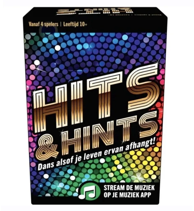 Hits & Hints - Kaartspel - Nederlandstalig - Dansen from Goliath – box
