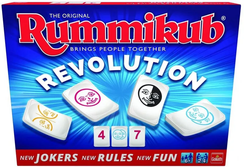 Rummikub Revolution von Goliath – Schachtel