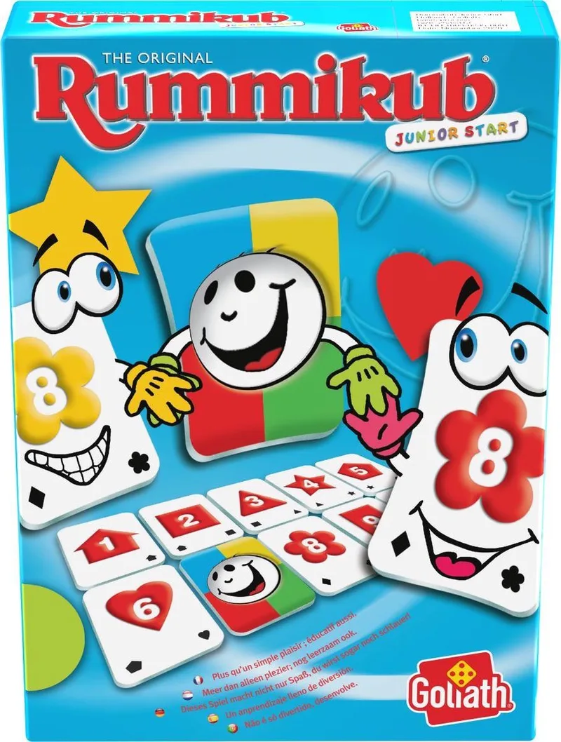 Rummikub The Original Junior Travel - Bordspel - Kinderspel von Goliath – Schachtel