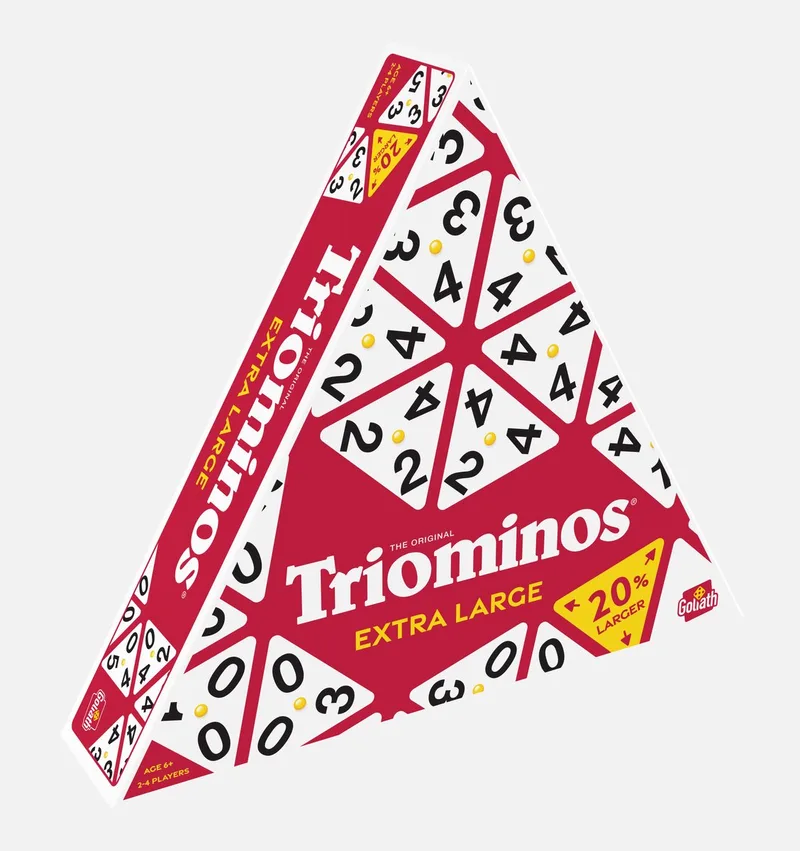 Triominos Extra Large - Bordspel von Goliath – Schachtel