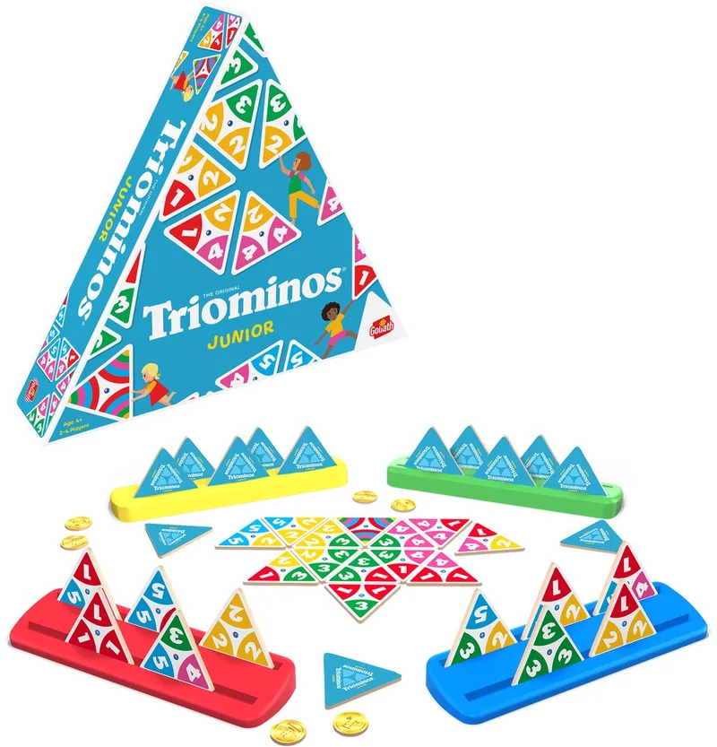 Triominos Junior - Bordspel - Kindereditie from Goliath – box