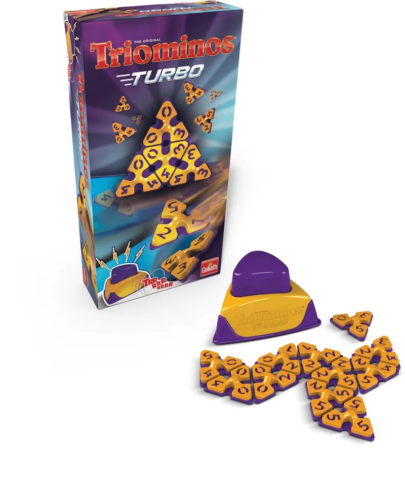 Triominos The Original Turbo from Goliath – box