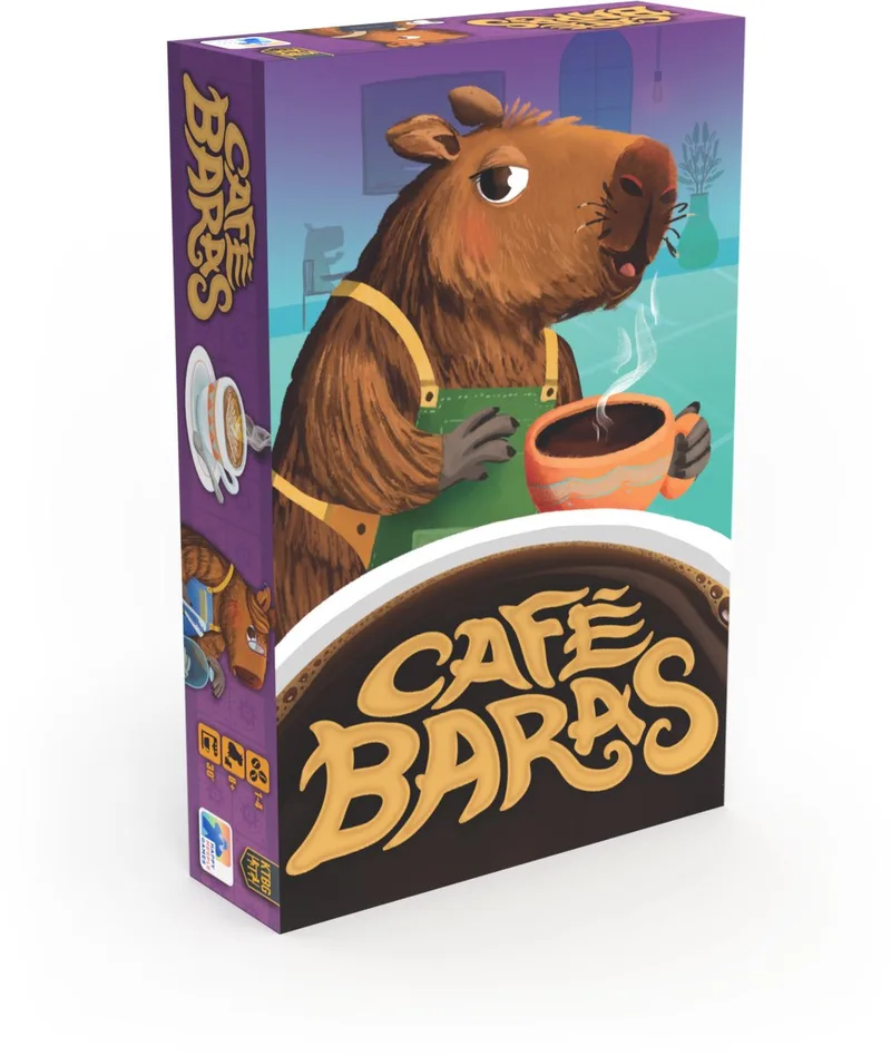 Café Baras Version Français from Happy Meeple – box