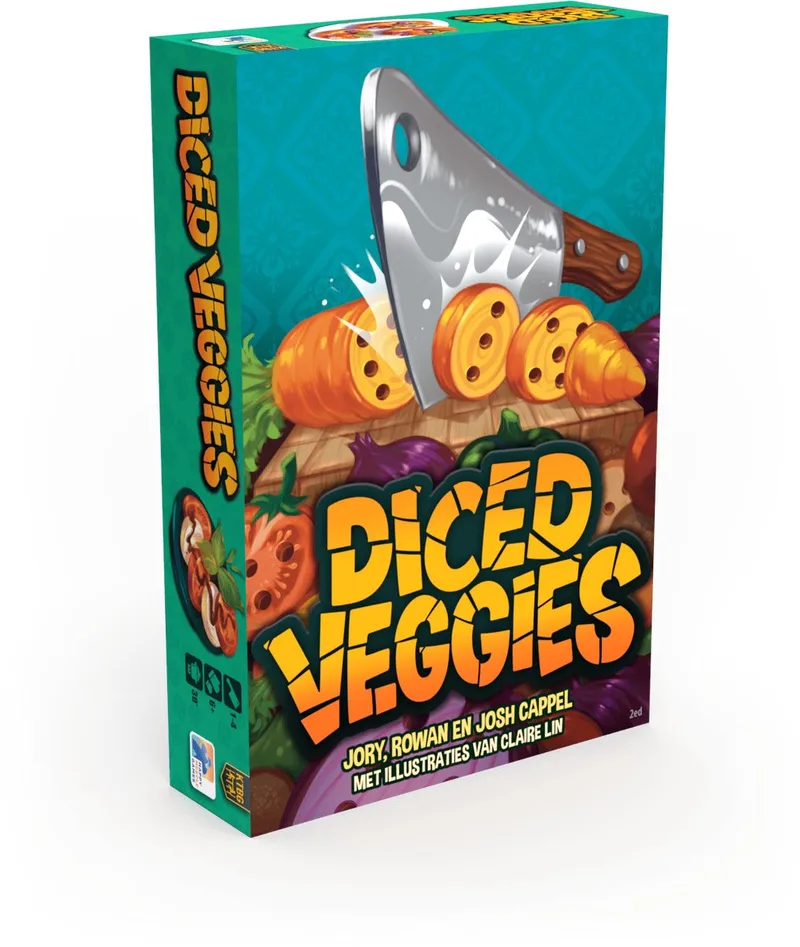 Diced Veggies - Edition en Français from Happy Meeple – box