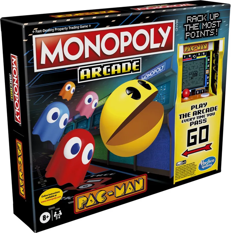 Arcade Pacman - Engelstalig Bordspel from Hasbro Gaming – box