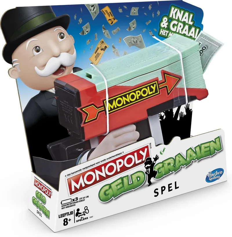 Geld Graaien from Hasbro Gaming – box