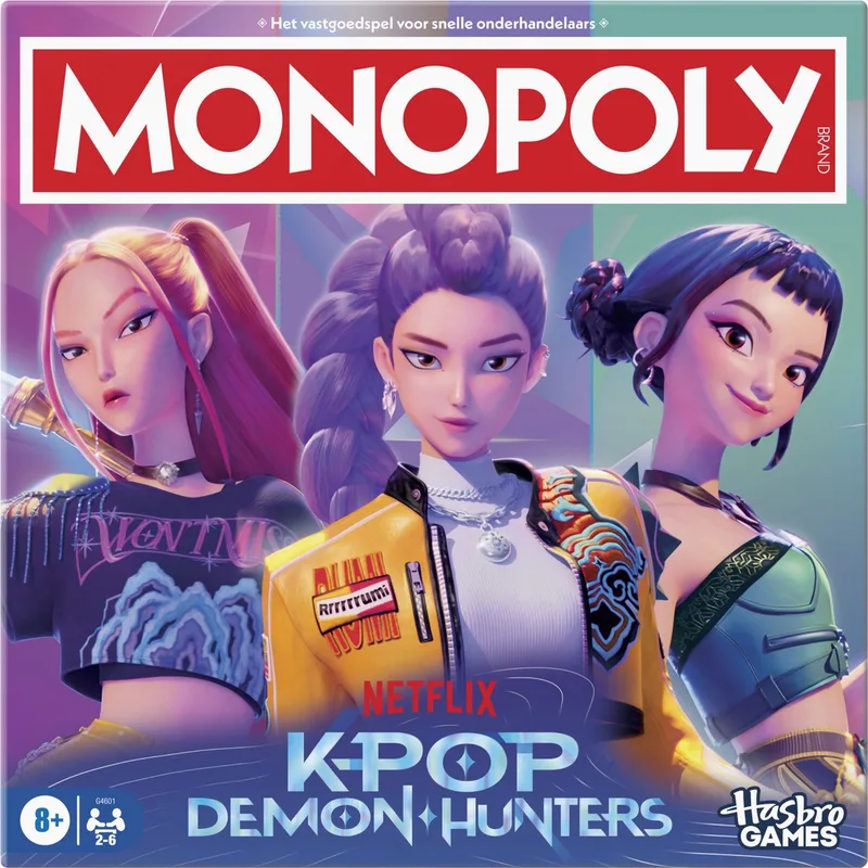 KPop Demon Hunters - Bordspel from Hasbro Gaming – box
