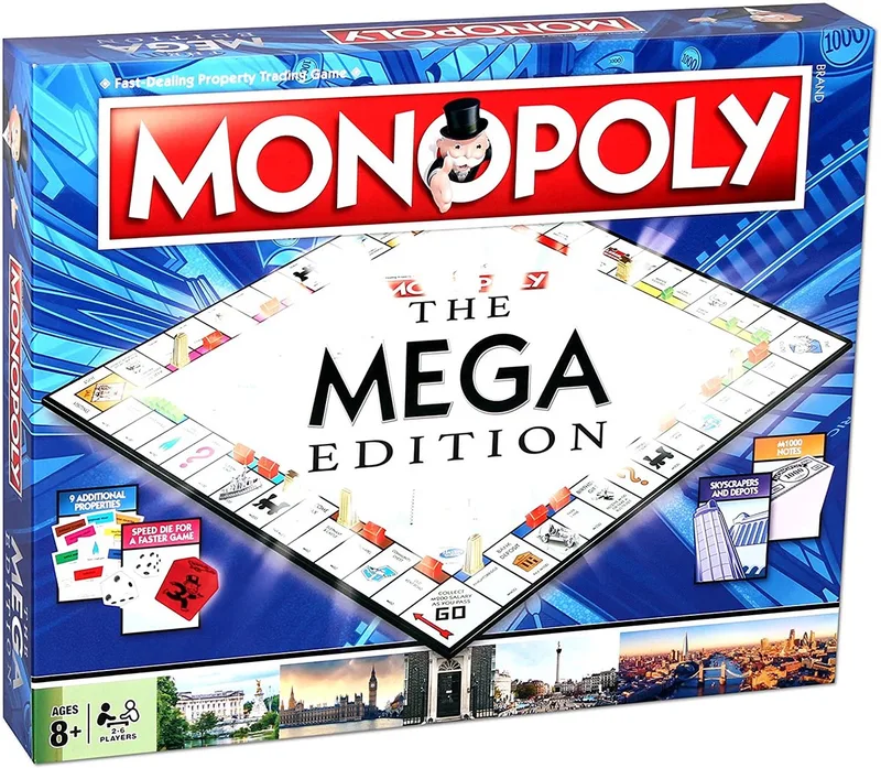 Mega editie - ultra uitgebreide editie - met wolkenkrabbers de Hasbro Gaming – boîte