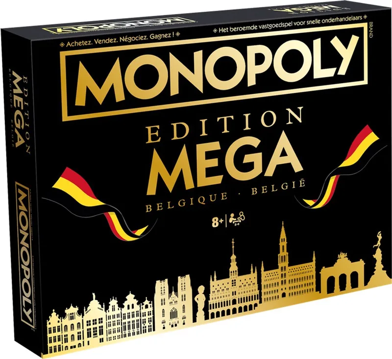 Mega Edition Belgie - Bordspel van Hasbro Gaming – doos