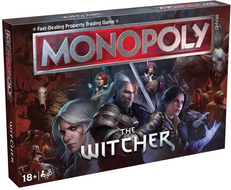 Winning Moves Monopoly - Bordspel - The Witcher - Engels van Hasbro Gaming – doos