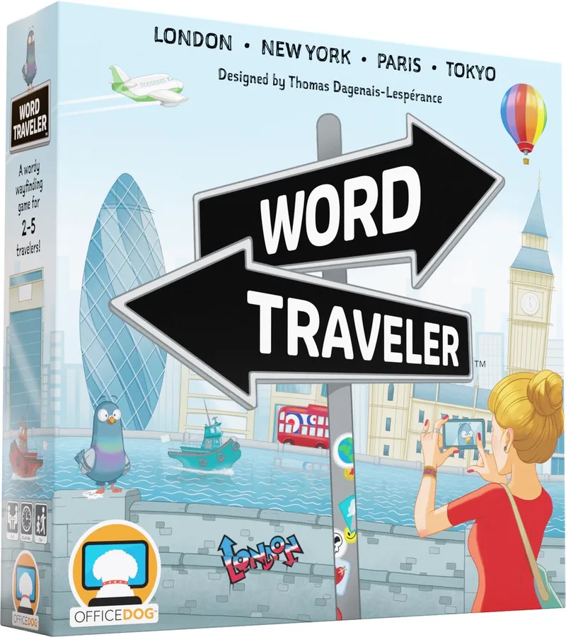 Word Traveler - Engelstalig Bordspel de Horrible Guild – boîte