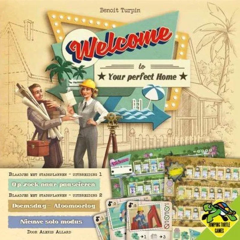 Welcome To... Easter & Doomsday uitbreiding from Jumping Turtle Games – box