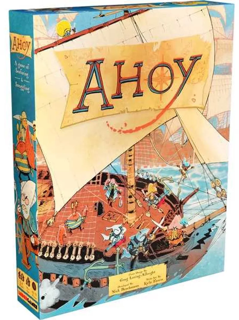 Ahoy - Bordspel (ENG) from Leder Games – box