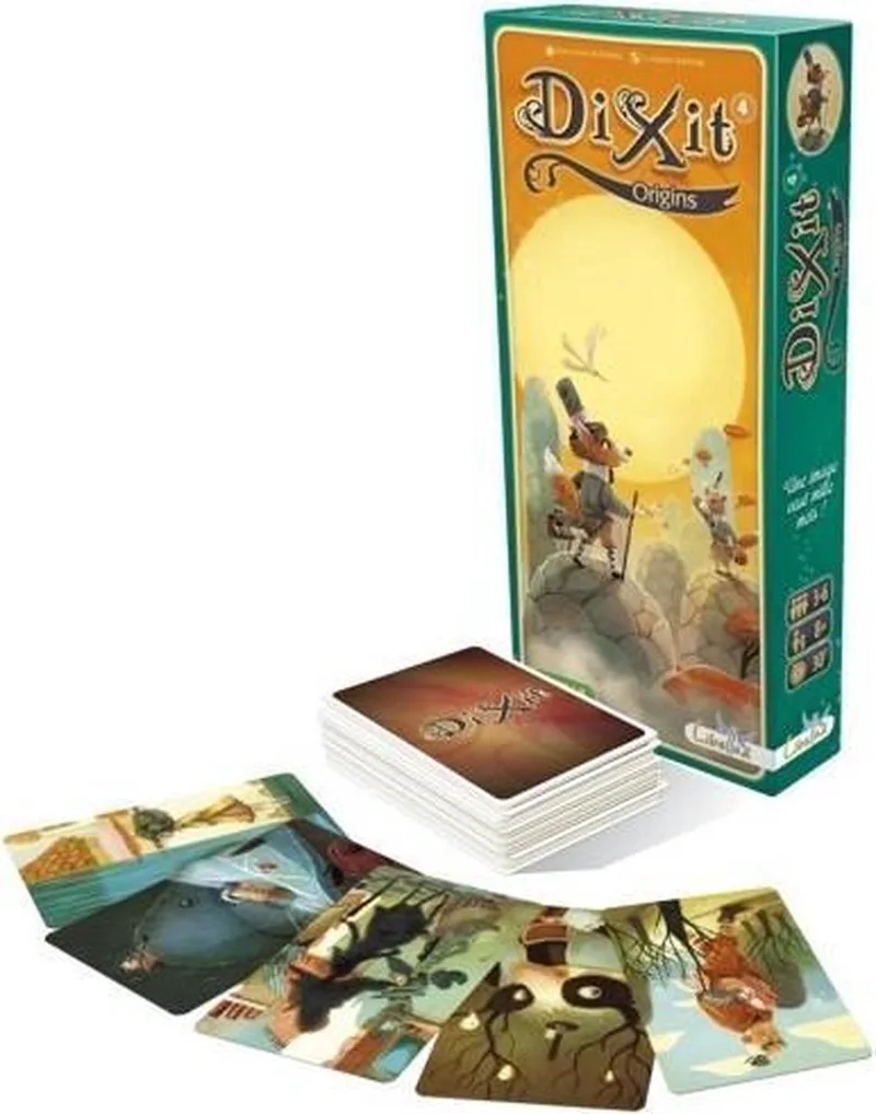 Dixit Origins Expansion - Uitbreiding - Bordspel de Libellud – boîte