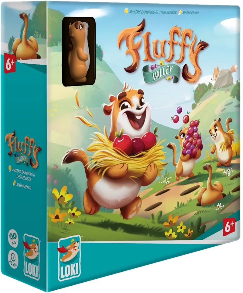 Fluffy Valley - Bordspel van Loki – doos
