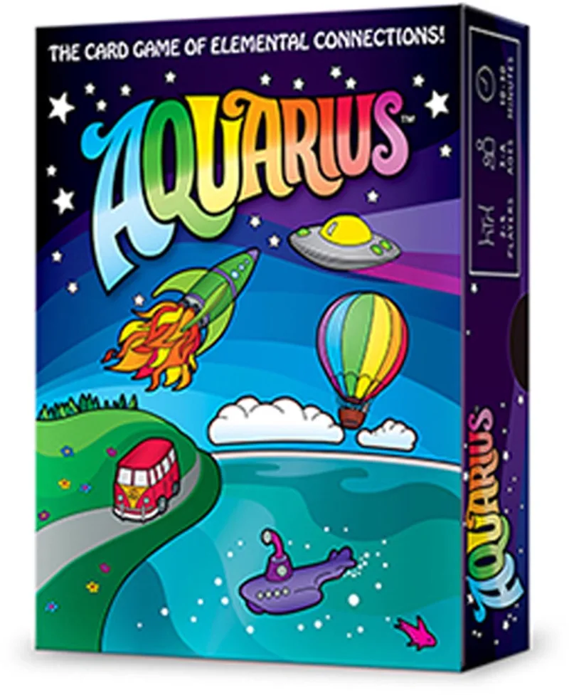 Aquarius - Kaartspel - Engels van Looney Labs – doos
