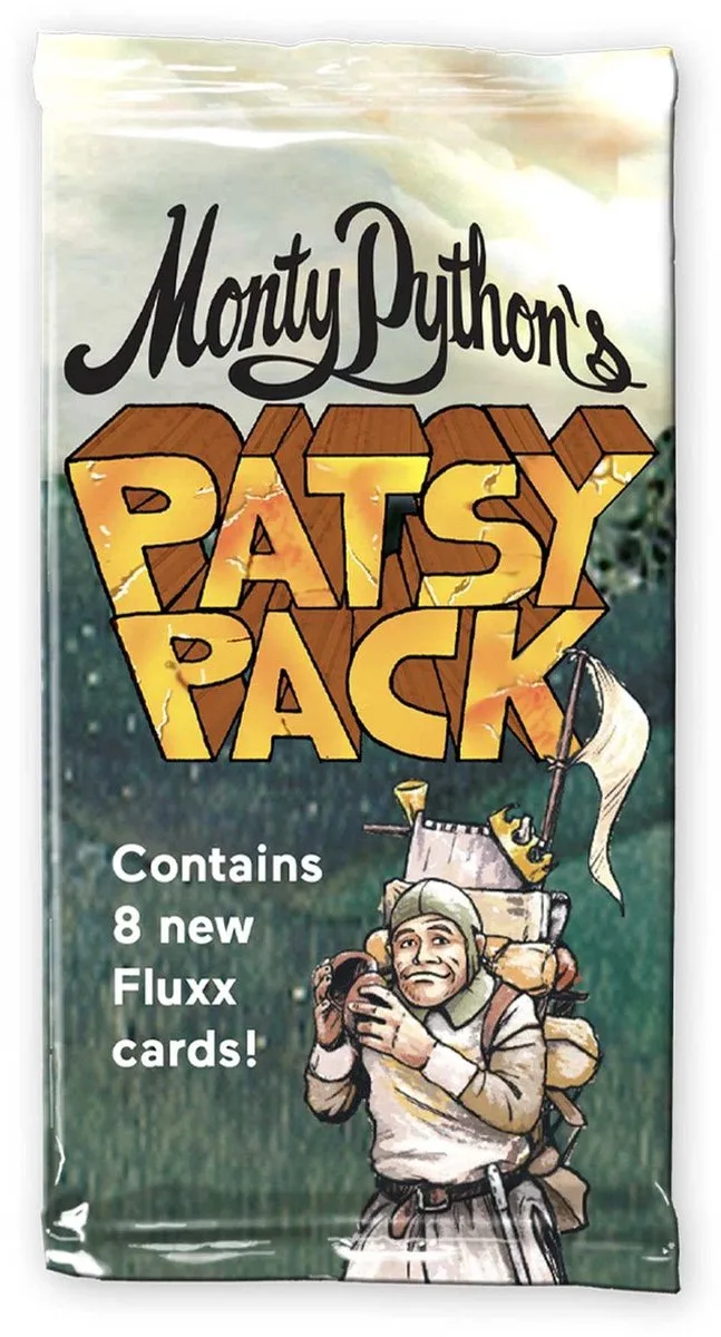Fluxx Monty Python's Patsy Pack - Kaartspel Uitbreiding - Engels de Looney Labs – boîte