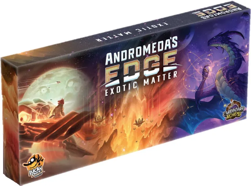 Andromeda's Edge: Exotic Matter - Engels spel von Lucky Duck Games – Schachtel