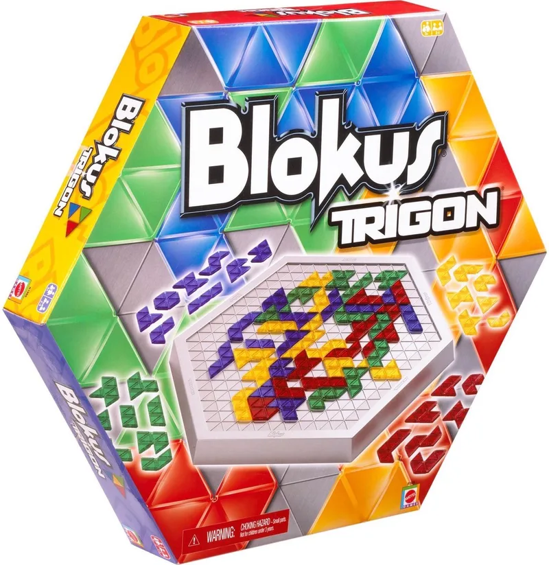 Blokus Trigon Game - Mattel Games van Mattel Games – doos