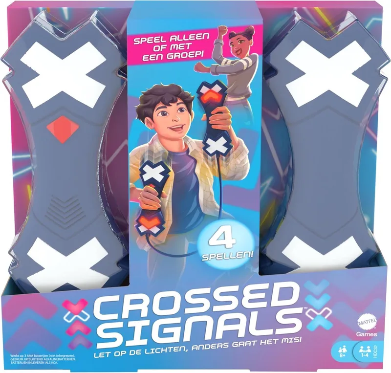 Crossed Signals NL from Mattel Games – box