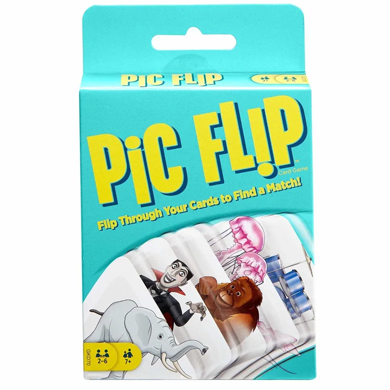 Flip Pic from Mattel Games – box