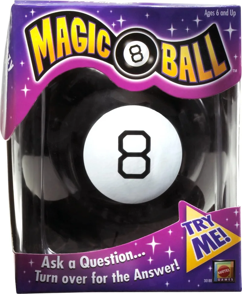 Magic 8 Ball de Mattel Games – boîte