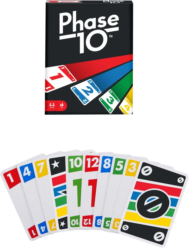 Phase 10 von Mattel Games – Schachtel