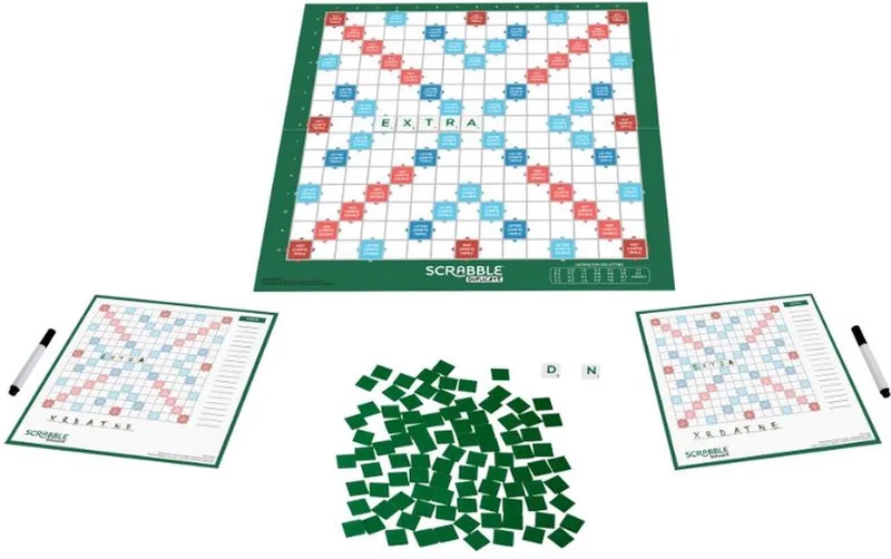 Scrabble Duplicate French from Mattel Games – box