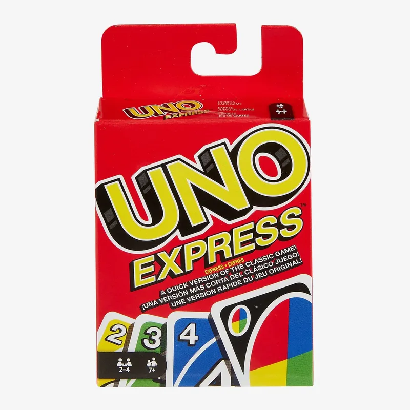UNO Express - Kaartspel de Mattel Games – boîte