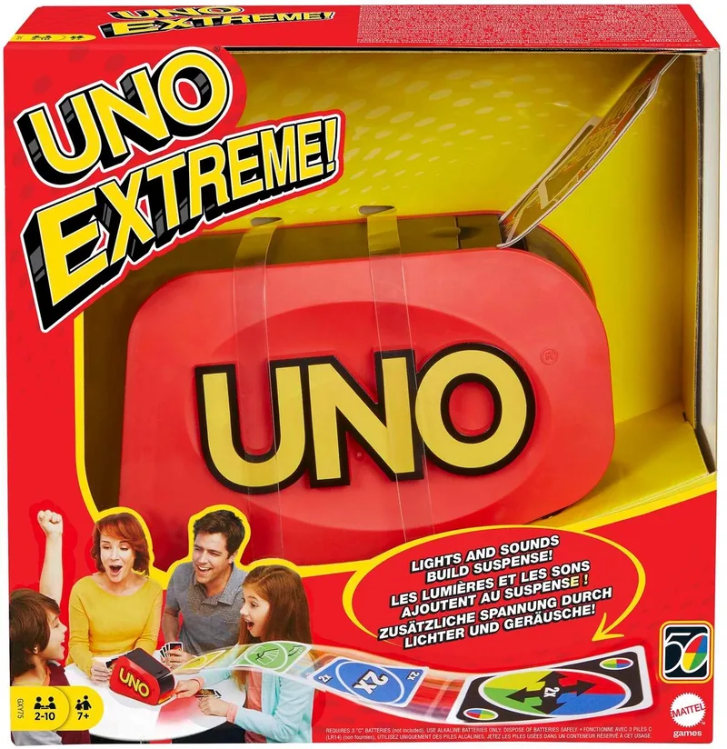 UNO Extreme - vernieuwde versie from Mattel Games – box
