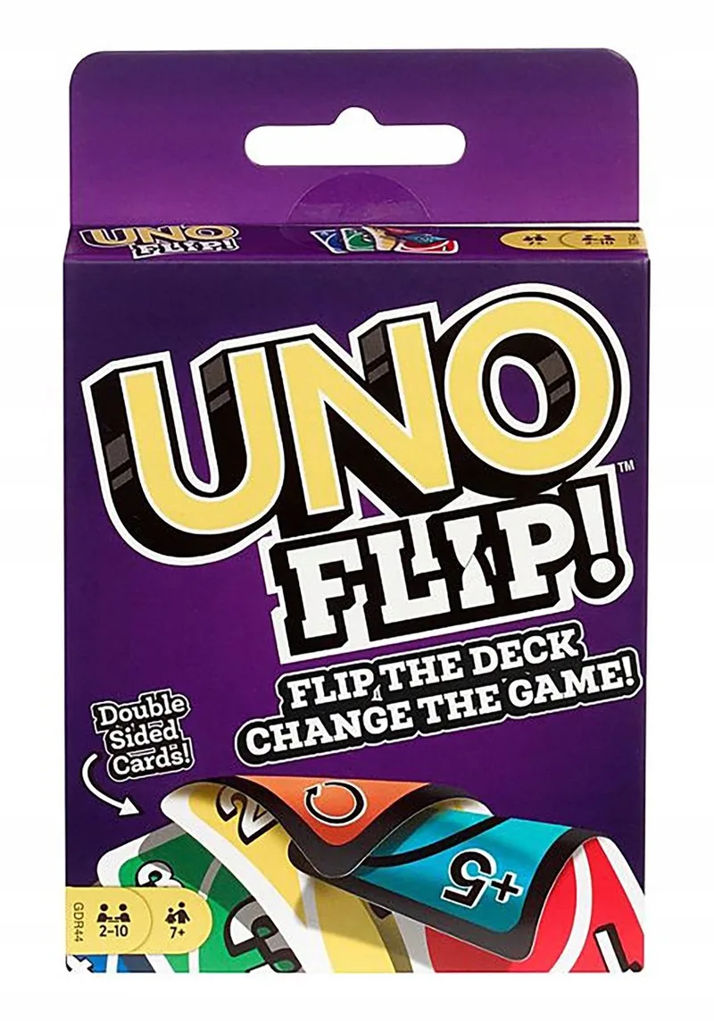 UNO Flip Kaartspel van Mattel Games – doos