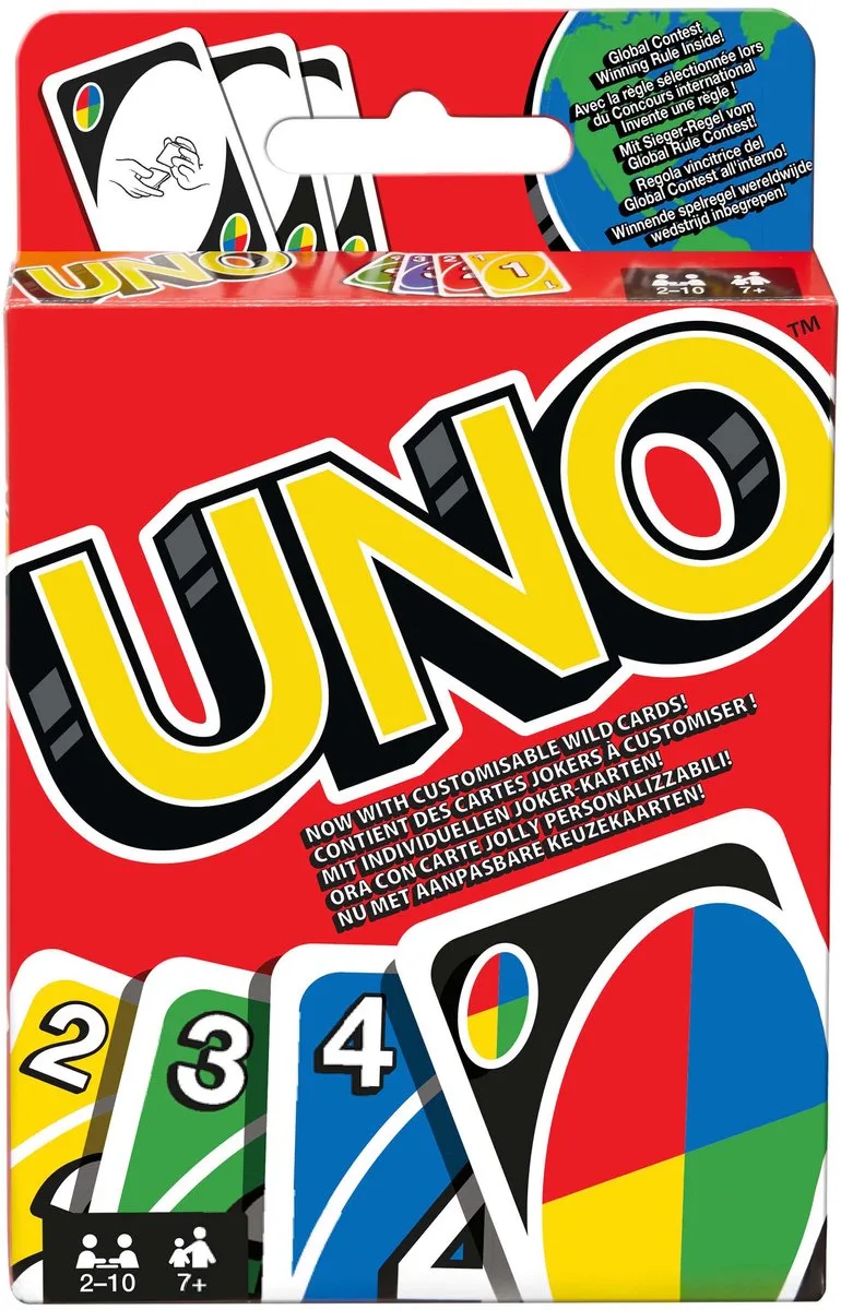 UNO Kaartspel de Mattel Games – boîte